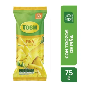 PALETA TOSH FRUTTI  PIÑA  FRESA SABORES SURTIDA