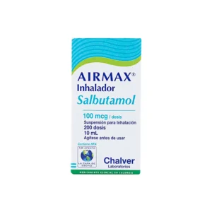 AIRMAX INH. 100 MC 200 DOSIS SALBUTAMOL