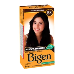 BIGEN 58 NEGRO NATURAL 6 GR