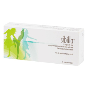 SIBILLA 2 MG 21 TABLETAS(P)15279