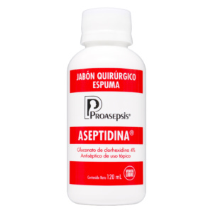 ASEPTIDINA JAB QUIRUR CLORHEXIDINA 120ML