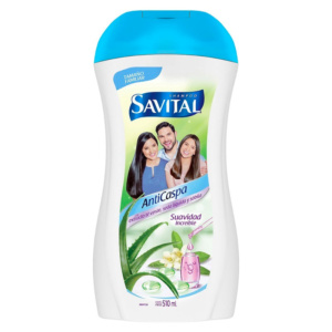 CHA.SAVITAL ANTICASPA TE Y SEDA 510 ML