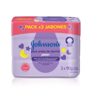 3 JABON JJ ANTES DE DORMIR 110 GR