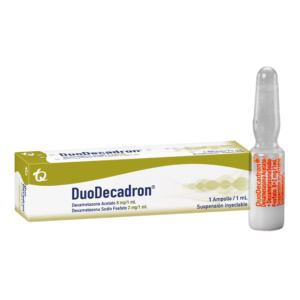 DUODECADRON 1 ML 8+2 MG AMPOLLA
