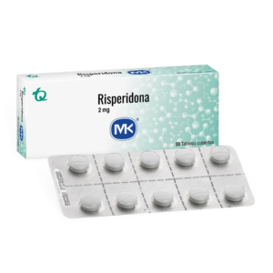 RISPERIDONA 2 MG 20 TBS MK(P)18089