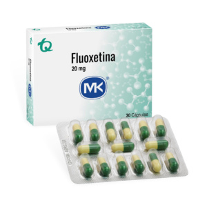 FLUOXETINA 20 MG 30 CAPSULAS MK