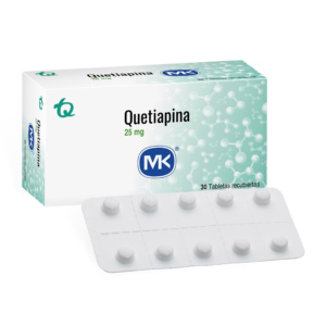 QUETIAPINA 25 MG 30 TBS MK (P)16793