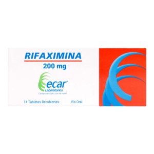 RIFAXIMINA 550 MG 14 TBS REC ECAR