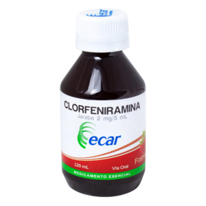 CLORFENIRAMINA JARABE 120 ML EC