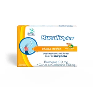 BUCALIV PLUS.MIEL.LIM 12UND
