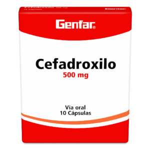 CEFADROXILO 500 MG 10 CAPSULAS GF
