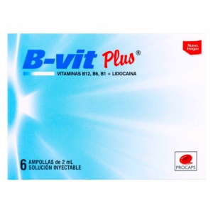 B-VIT PLUS 6 AMPOLLAS