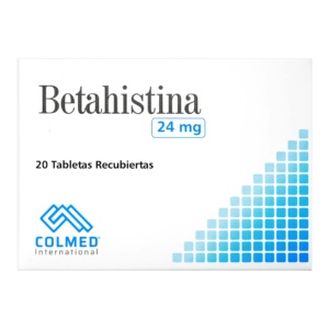 BETAHISTINA 24 MG 20 TBS PC