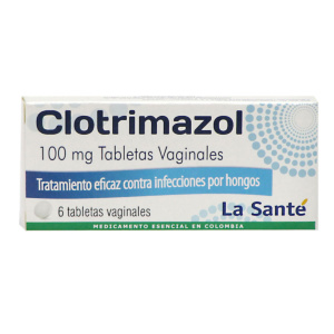 CLOTRIMAZOL 100 MG 6 TBS VAGINALES LS