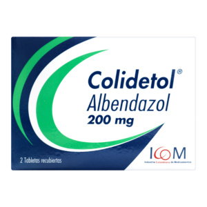 COLIDETOL 200 MG 2 TBS ICOM