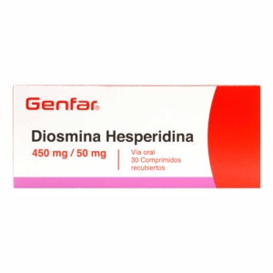 DIOSMINA HESPE.450/50MG 30TBS GF(P)26325