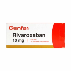 RIVAROXABAN 10 MG 10 TBS GF (P)78650