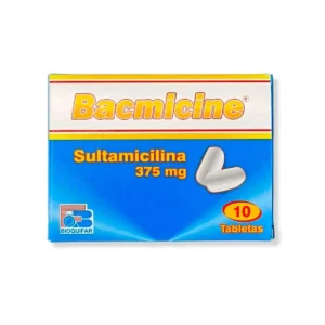 BACMICINE 375 MG X 10 TAB