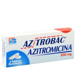 AZTROBAC 500MG X 3 TAB