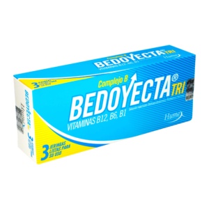 BEDOYECTA 3 AMPOLLAS (A)(3%+)