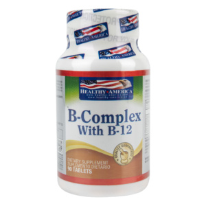 B-COMPLEX WITH B-12 90 CAPSULAS IVA