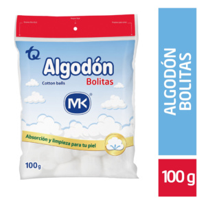 ALGODON POMOS 100 GR MK