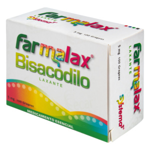 FARMALAX BISACODILO 5 MG 100 CAPSULAS