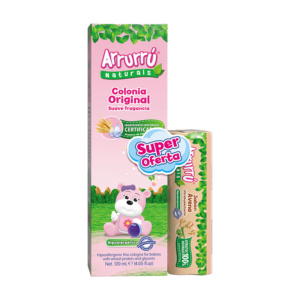 COLONIA ARRURRU ROSADA 120 ML +JABON