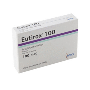 EUTIROX 100 MCG 50 TBS