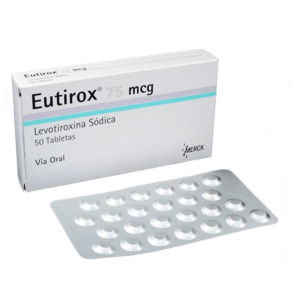 EUTIROX 75 MCG 50 TBS