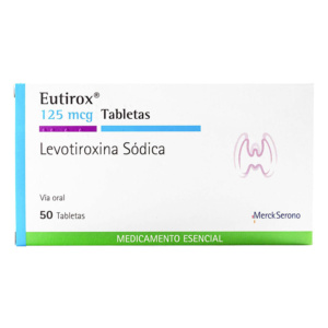 EUTIROX 125 MCG 50 TBS (3%+)(PAE)