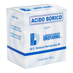 ACIDO BORICO 100 GR DROFARMA