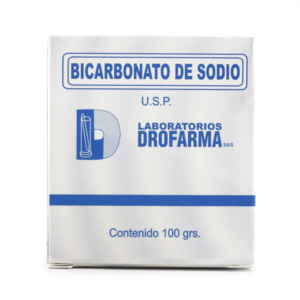 BICARBONATO DE SODIO 100 GR DROFARMA