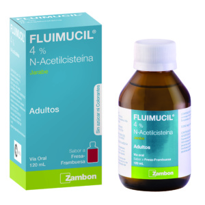 FLUIMUCIL ADULTO JARABE 4% 120 ML