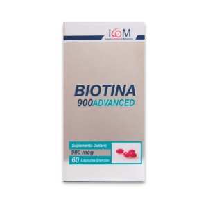 BIOTINA ADVANCED 900 MG 60 CAP.BLAN ICOM