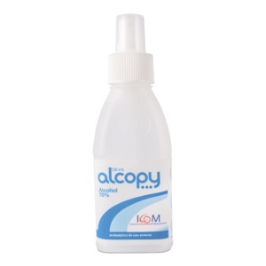ALCOHOL ANTISEPTICO ALCOPY 130 ML SPR